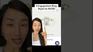 3 Engagement Ring Styles to AVOID❌  #engagementring #diamond #engagementrings #labdiamond