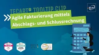 TecArt® Tooltip Clip - Agile Fakturierung mittels Abschlags- und Schlussrechnung