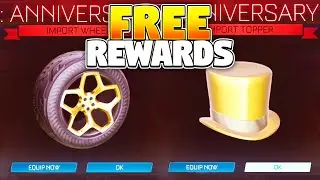All New GOLDEN ANNIVERSARY EDITION Items On Rocket League!