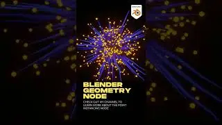 Instancing in blender geometry node😍 || 