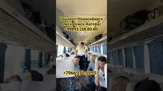 ТАШКЕНТ-НОВОСИБИРСК 2025 АВТОБУСЫ 