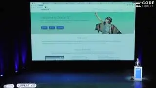 What's Oracle Doing With JavaScript! - lecture by Geertjan Wielenga - Code Europe Spring 2017