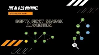 Depth First Search algorithm with examples