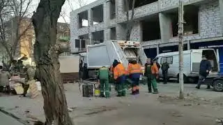 Снос НТО на ул  Сержантова