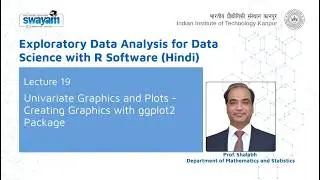 Lecture 19: Univariate Graphics and Plots - Creating Graphics with ggplot2 Package