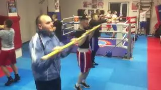 Тренировка по боксу