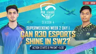[URDU] 2021 PMPL South Asia Superweekend 2 Day 1 | S4 | Can R3D Esports shine in SW2?