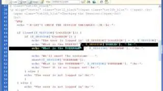 PHP Essential Training - Chapter 12 - Session State [02 - Php Sessions].