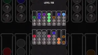 Ball Sort Puzzle Level 725 - new version