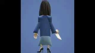 Susan Atkins - 3D model
