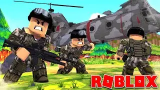 Military Base WARS! (Roblox Army Simulator)