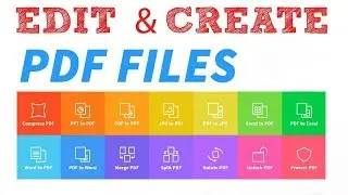 Pdf convert,compress,edit,split,merge,unlock