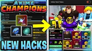 OP Roblox Anime Champions Simulator Script Hack Infinite Talent Tokens  Auto Farm  PASTEBIN