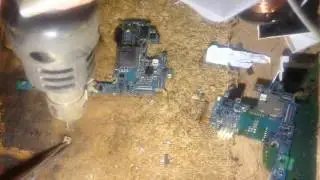 How to Remove ic Baseband Samsung Galaxy S2 i9100 M250s by Hardware