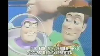 Toy Story Zoe Leader Preview Workprint: Rocket Power