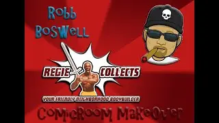 Regie Collects Comic Room MakeOver Contest 2nd place winner - Time Lapse