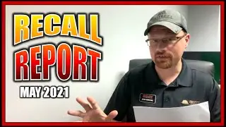 RV SAFETY RECALL REPORT May 2021