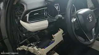 Камри 70 установка ПТФ и прочих допов - Автотехцентр Camry Tuning