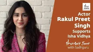 Actor Rakul Preet to Play at Isha Golf Jaunt for Isha Vidhya