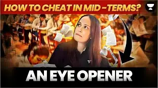 How To Cheat In Exam Mid -Terms😱| By Shivani Ma'am