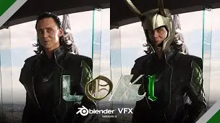 Blender VFX Tutorial | KeenTools GeoTracker |LOKI Vfx | 