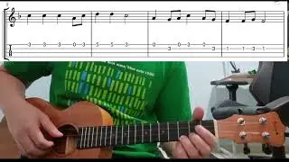 Jasmine Flower (Mo Li Hua) - Easy Beginner Ukulele Tabs With Playthrough Tutorial Lesson