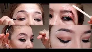 QOSHNI 2XIL USULDA TERISH / MAKIYAJ / QOSH TERISH