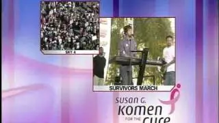 Tim Halperin - "We Fight Back" performance at Race for the Cure - Susan G Komen - American Idol 2011