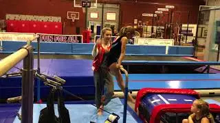 How to Coach Beginner Gymnastics Bars: Casting
