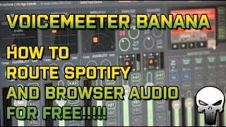 Voicemeeter Tutorial:  Change Spotify and Browser Audio Ouput for Free