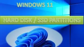 How to Create Partition in windows11& windows10 SSD/HDD #ssd #hdd #create #windows11#windows