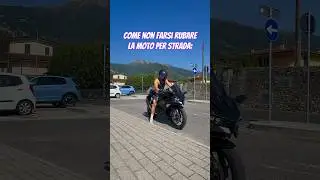 Come NON farsi rubare la moto💜🥷 | 