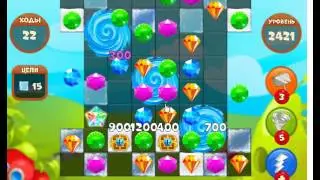 Сокровища пиратов 2421         уровень прохождение - Pirate treasures level2421        walkthrough