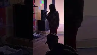 momma singing karaoke for Christmas 2024