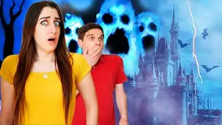 ANDIAMO A VIVERE IN UN VERO CASTELLO INFESTATO DI FANTASMI!!*STORIE PAUROSE*
