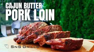Cajun Butter Smoked Pork Loin Recipe - Bone In Pork Loin