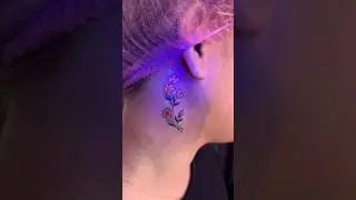 UV INK TATTOO #tattoo #tattooartist #fyp #subscribe #shortsvideo #shorts #follow #foryou