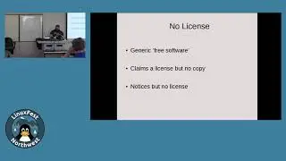 LinuxFest Northwest 2019: Common licensing issues for free software projects