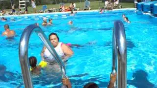 Lakeside pool
