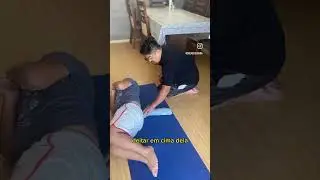 Meu filho vai te mostrar como aliviar a dor lombar! #ansiedade #burnout #shiatsu #dor #dorlombar