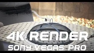 How to Render in 4K Resolution - Sony Vegas Pro