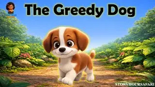 🐶 The Greedy Dog | English Moral Story for Kids 📖