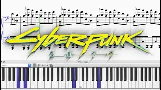 Cyberpunk 2077 - V Theme (Piano Tutorial) + Sheet Music