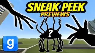 👀SNEAK PEEK👀 PREVIEWS FOR HAND OF HEAVEN & MUSHROOM CRAB TREVOR HENDERSON CREATURE!! Garry's Mod