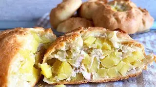 Курники. Самый лучший рецепт! Вкуснейшее тесто! Пирожки с мясом. #курники