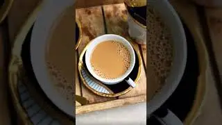 Indulge in the rich, aromatic flavors of traditional Indian tea with a cup of Karak Chai! #shorts