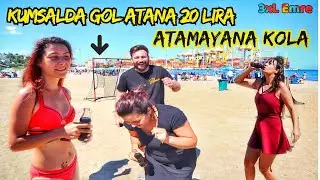 KUMSALDA GOL ATANA 20 TL ATAMAYANA BUZ GİBİ KOLA ( Çekiliş var)