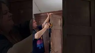 Реставрируем папин шкаф 👼🤍 Надеюсь тебе понравится ✨🌌