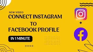 How to Connect Your Instagram Account to Your Facebook profile to pay for Instagram Ads.