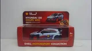 Shell Motorsport Collection Hyundai i20 Coupe WRC unboxing and review